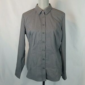 ❤ 3/$25 New York & Company Large Button Down